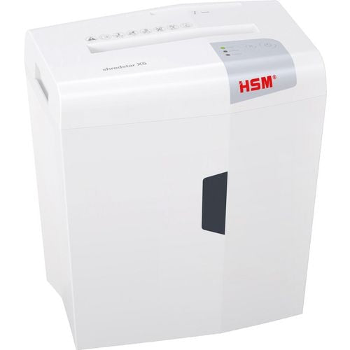 Papierversnipperaar hsm shredstar x5 eu wit grijs