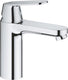 Grohe eurosmart cosmopolitan waterbesparende wastafelkraan m-size met push open chroom