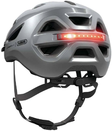 Abus fietshelm urban-i 4.0 graphite silver l - 57-61 cm - zilver - geschikt voor gebruik op elektrische fietsen - stadsfietsen - 290 g