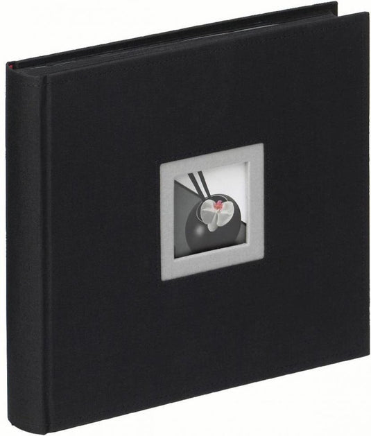 Walther fa-209-b black white - design album - formaat 26 x 26 cm - zwart