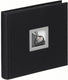 Walther fa-209-b black white - design album - formaat 26 x 26 cm - zwart