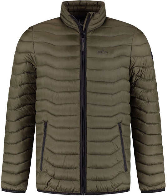 Kjelvik outdoorjas thuur groen