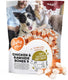 Duvo plus meat! snack kip runderhuid benen voor honden s-1kg