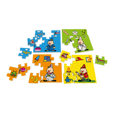 Bumba puzzel beroepen, 4in1