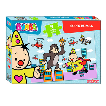Studio 100 bumba puzzel super bumba, 9st.