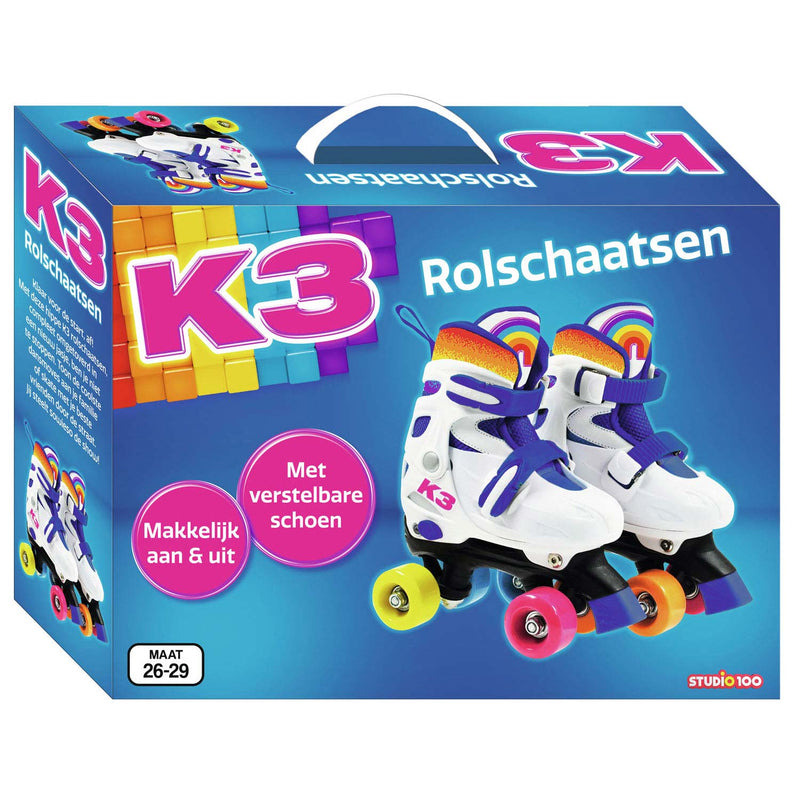 Afbeelding laden in galerijviewer, K3 rolschaatsen - maat 26-29
