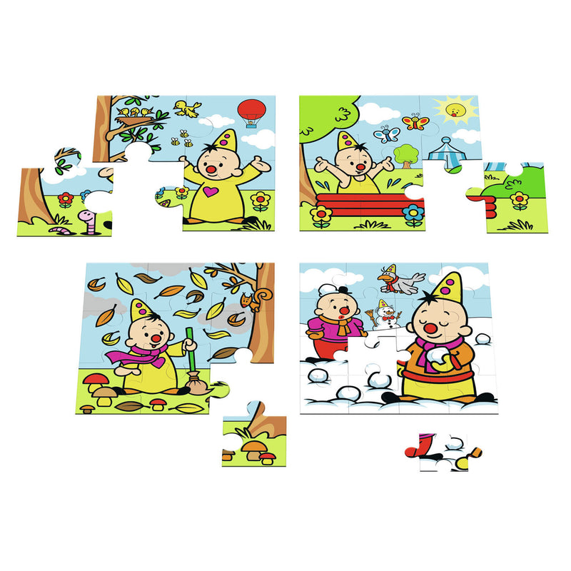 Load image into Gallery viewer, Bumba Puzzel Seizoenen, 4in1
