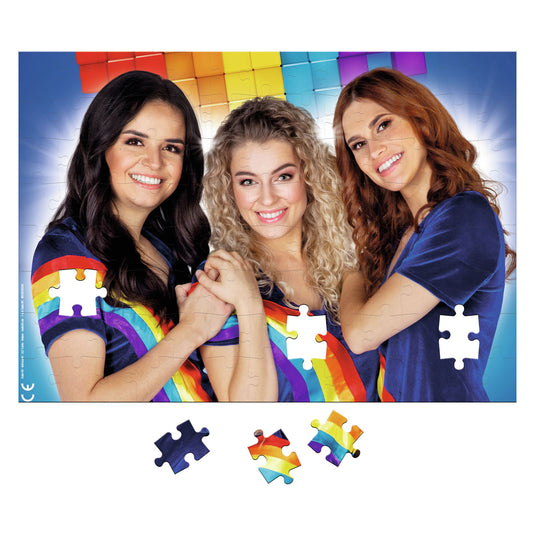 K3 puzzel met poster, 104st.