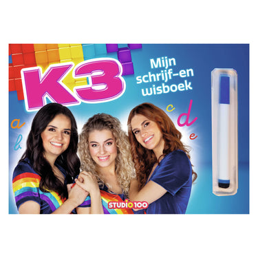 Studio 100 k3 schrijf- en wisboek