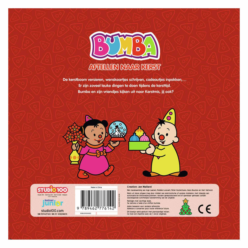Load image into Gallery viewer, Studio 100 bumba kartonboek - kerst
