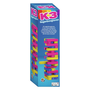 K3 regenboogtoren stapel en balansspel