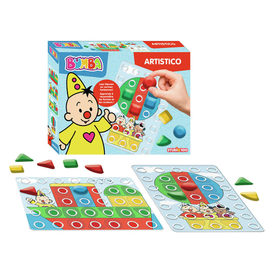 Bumba educatief spel - artistico - leer kleuren en vormen herkennen
