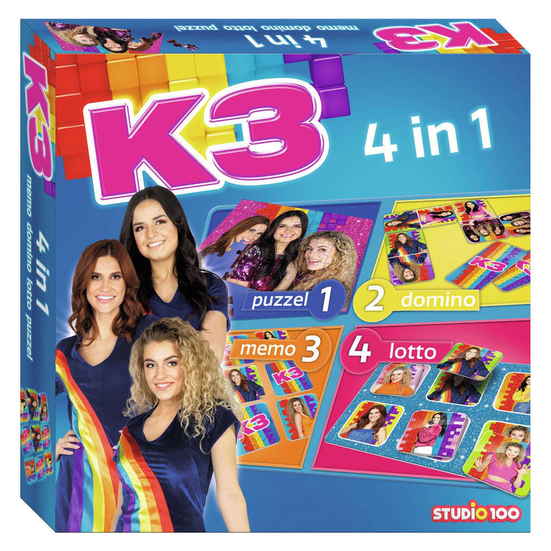 Load image into Gallery viewer, K3 4-in-1 spellendoos

