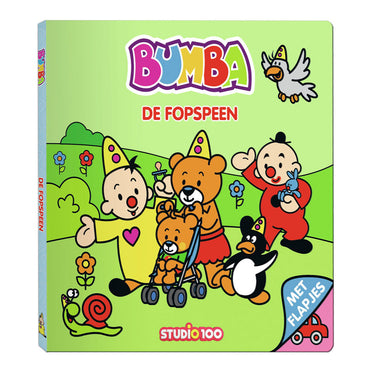 Studio 100 bumba kartonboek - de fopspeen