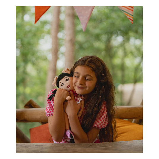 K3 Knuffelpop Marthe met Muziek, 40cm