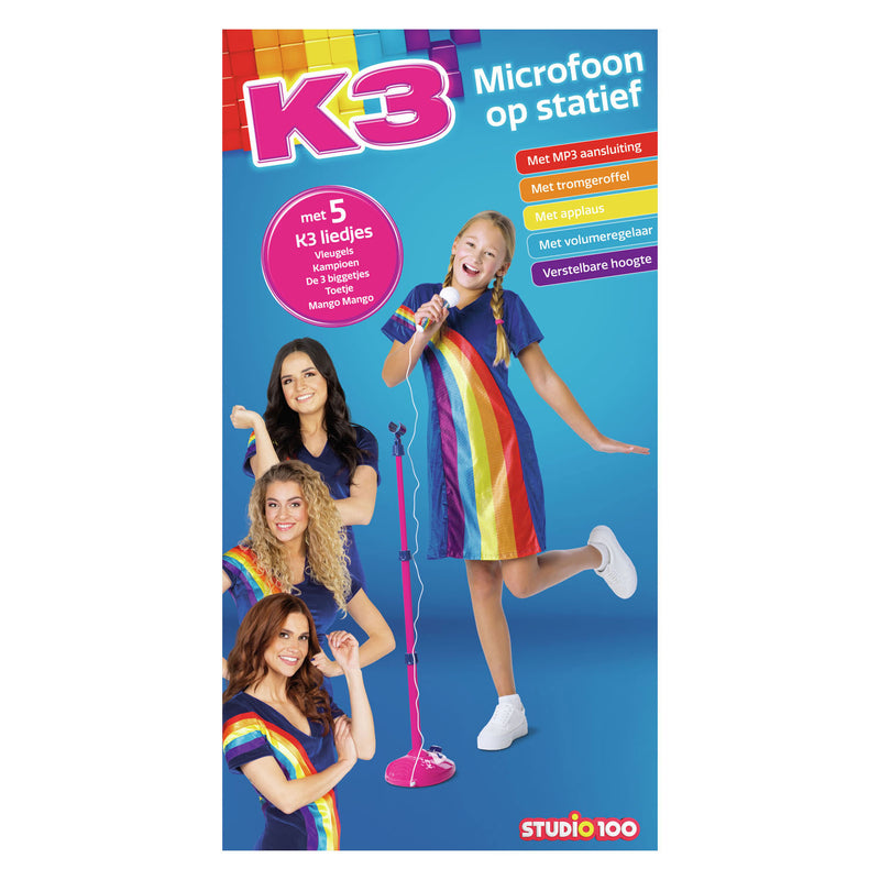 Afbeelding laden in galerijviewer, K3 microfoon op statief
