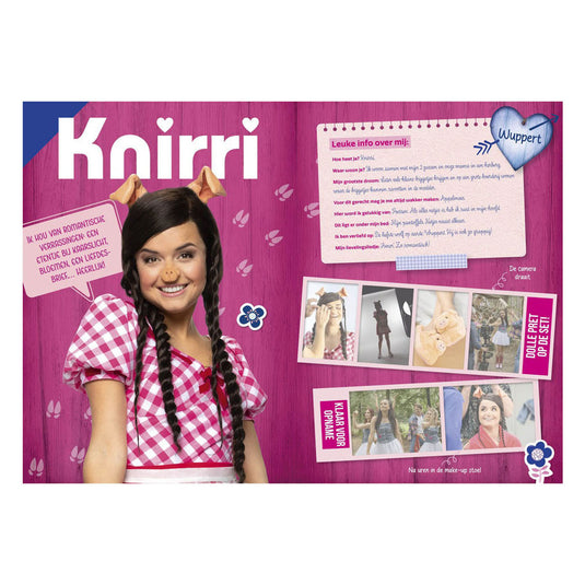 Studio 100 k3: 3 biggetjes fanboek met stickers