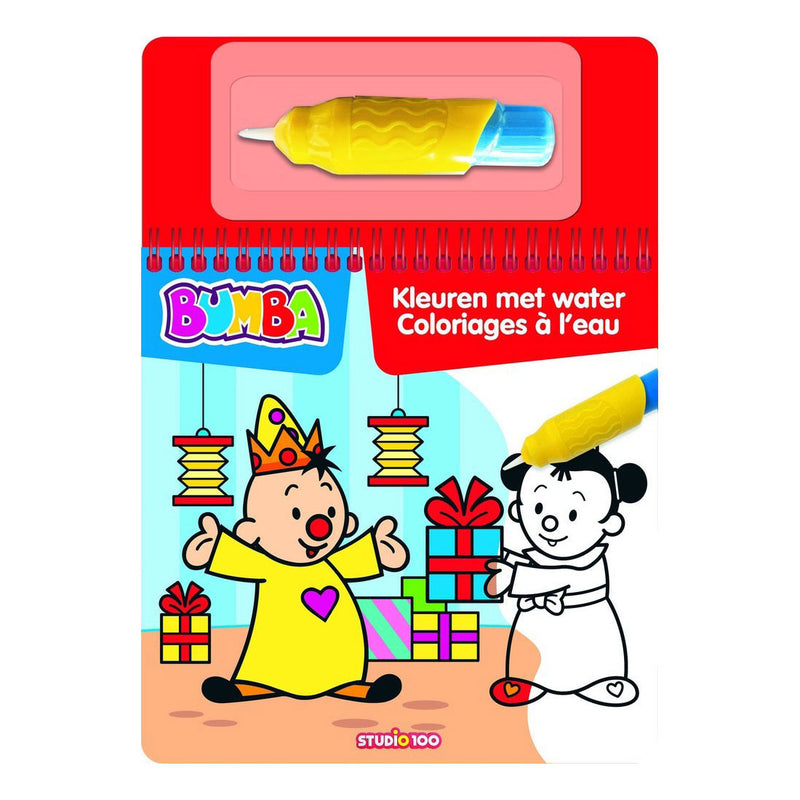 Afbeelding laden in galerijviewer, Studio 100 bumba kleurboek kleuren met water verjaardag
