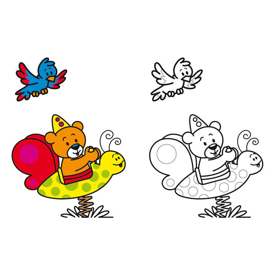 Studio 100 bumba kleurboek potlood