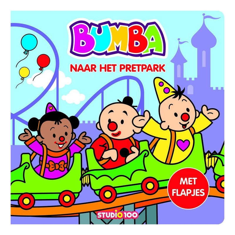 Load image into Gallery viewer, Studio 100 bumba kartonboek met flapjes pretpark
