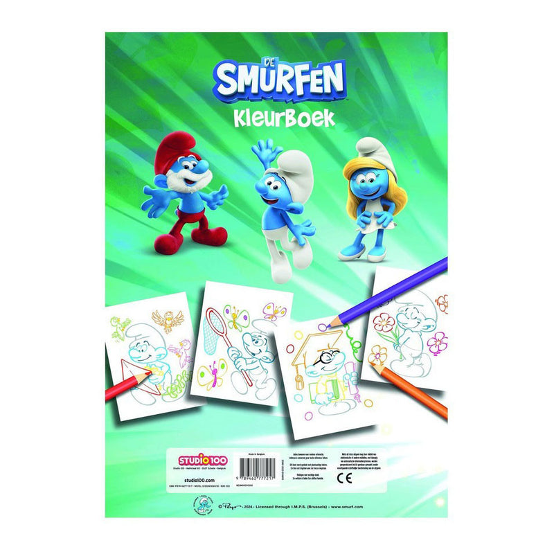 Load image into Gallery viewer, Studio 100 de smurfen kleurboek
