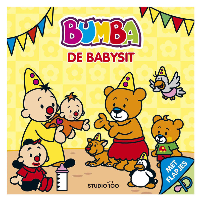Load image into Gallery viewer, Studio 100 bumba kartonboek - de babysit
