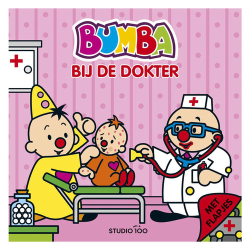 Studio 100 bumba kartonboek - bij de dokter