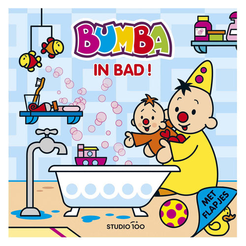 Studio 100 bumba kartonboek - in bad!