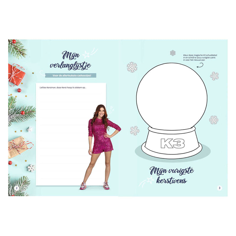 Load image into Gallery viewer, Studio 100 k3 kerstspecial doeboek
