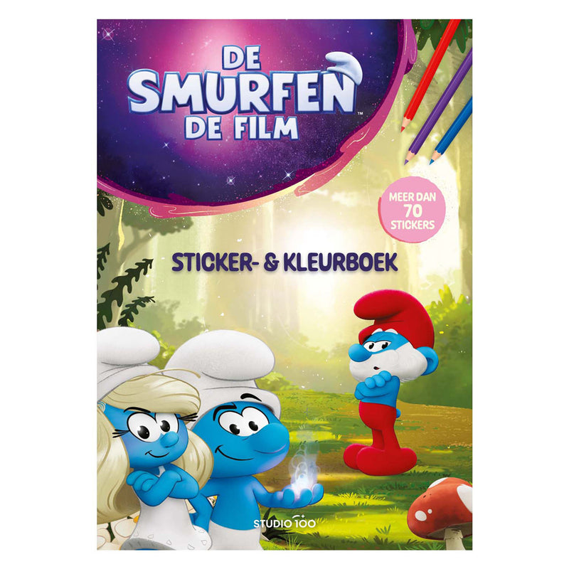 Load image into Gallery viewer, Studio 100 de smurfen stickerboek - film
