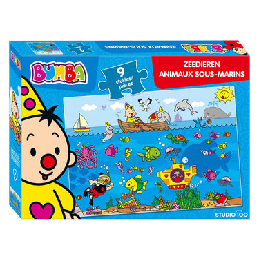 Studio 100 bumba puzzel zeedieren, 9st.