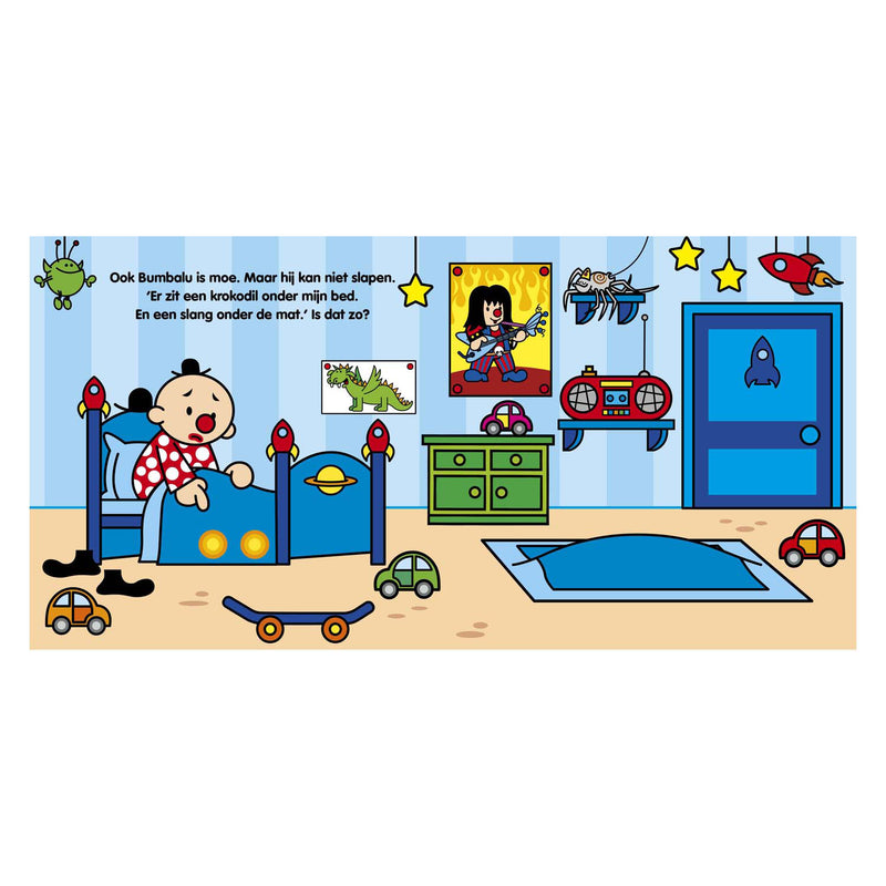 Load image into Gallery viewer, Studio 100 bumba kartonboek met flapjes - oogjes dicht

