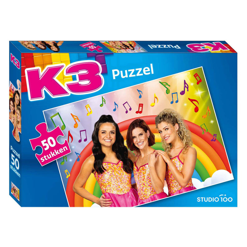 Load image into Gallery viewer, K3 puzzel - zeemeerminjurk, 50st.
