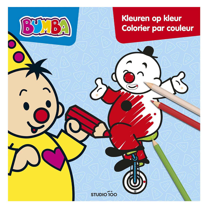 ギャラリービューアに画像をロードする, Studio 100 bumba kleurboek - kleuren op kleur
