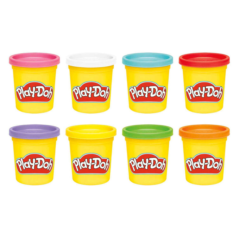 Load image into Gallery viewer, Play-doh regenboog - 8 kleipotjes
