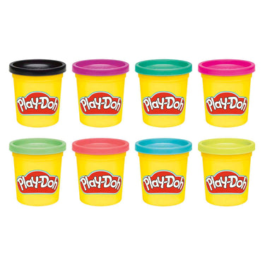 Play-doh kleipotjes set kleurenmix - 8 stuks