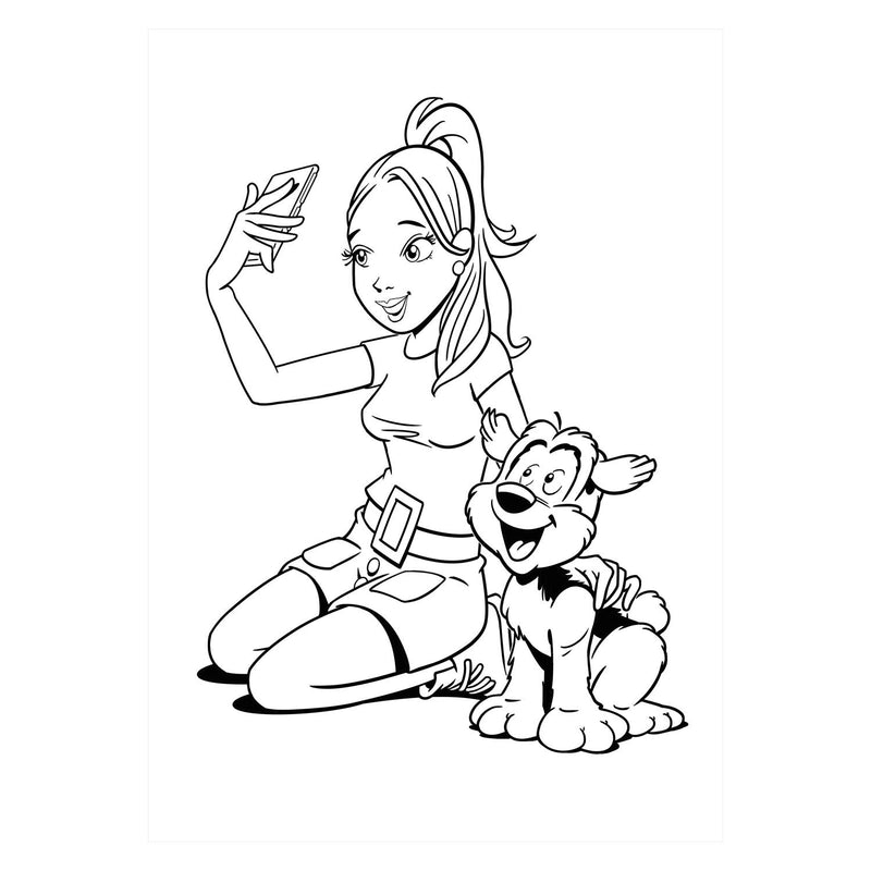 ギャラリービューアに画像をロードする, Studio 100 mega kleurboek - 30 jaar
