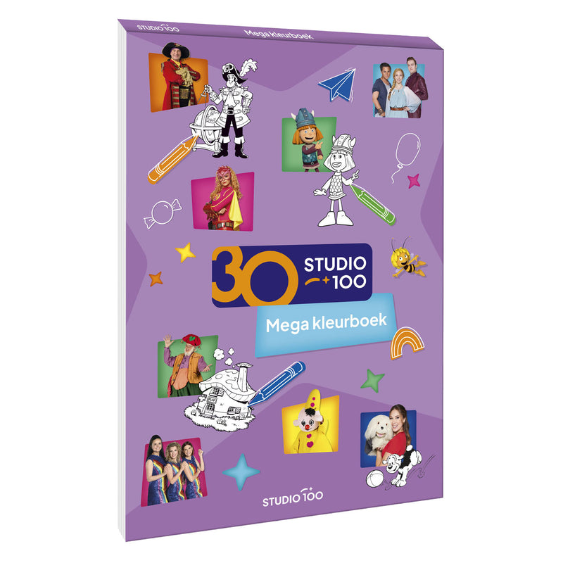 ギャラリービューアに画像をロードする, Studio 100 mega kleurboek - 30 jaar
