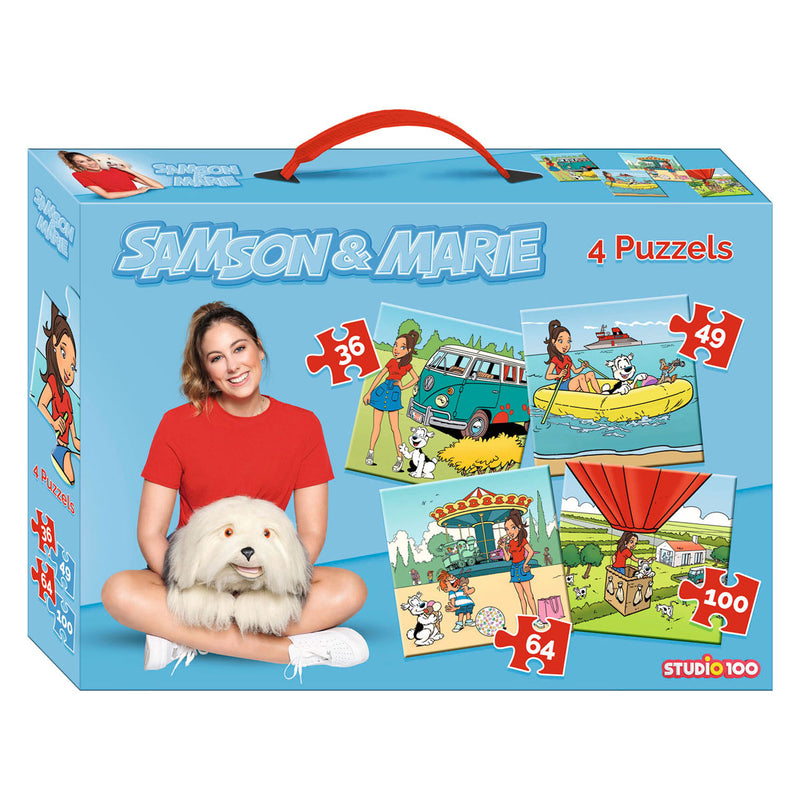 ギャラリービューアに画像をロードする, Studio 100 samson marie puzzel - 4 in 1
