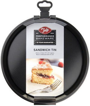 Tala performance - taartvorm - 23 cm - losse bodem - antiaanbaklaag - ovenbestendig - pfas-vrij