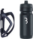 Bbb cycling flexcage - lichtgewicht bidonhouder met bidon - 550ml - zwart wit - racefiets mountainbike - drinkbushouder fiets - bbc-36c