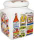 Blond amsterdam , even bijkletsen: storage jar kitchen 20x26 cm