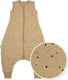 Meyco baby rib mini spot baby winter slaapoverall jumper - toffee melange - 80cm - 2.0 tog