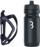 Bbb cycling flexcage - lichtgewicht bidonhouder met bidon - 550ml - zwart wit - racefiets mountainbike - drinkbushouder fiets - bbc-36c