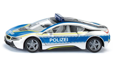 Siku 2303 bmw i8 politie auto (duits) 94x45x27mm