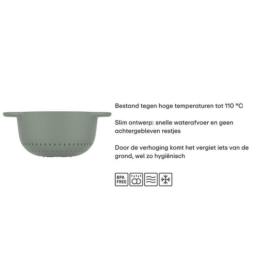 Mepal vergiet chef it ø16,3cm - chalk