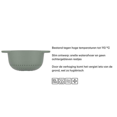 Mepal vergiet chef it ø20,7cm - nordic sage