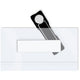 Naambadge office depot magnetisch 42 x 76 mm transparant