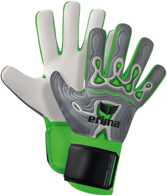 Erima flex-ray new talent keepershandschoenen - grijs groen | maat: 9