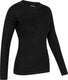 Gripgrab - merino blend thermal lange mouw herfst winter fiets ondershirt voor dames thermoshirt met merinowol - zwart - vrouwen - maat xs